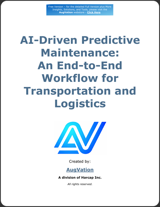AI-Driven Predictive Maintenance: An End-to-End Workflow for Transportation and Logistics - Free Version