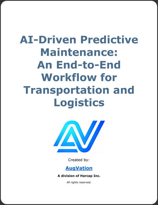 AI-Driven Predictive Maintenance: An End-to-End Workflow for Transportation and Logistics