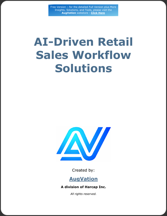 AI-Driven Retail Sales Workflow Solutions - Free Version
