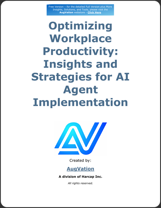 Optimizing Workplace Productivity: Insights and Strategies for AI Agent Implementation - Free Version