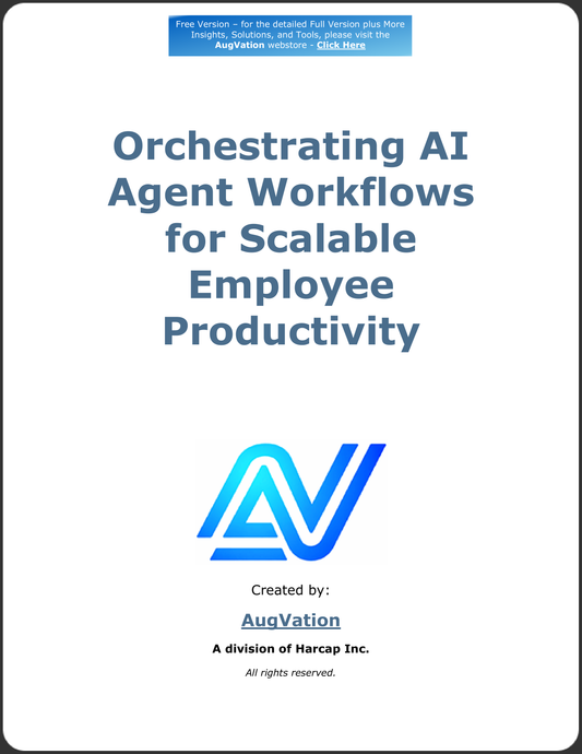 Orchestrating AI Agent Workflows for Scalable Employee Productivity - Free Version